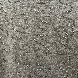 Zara Beaded Cropped sweater medium